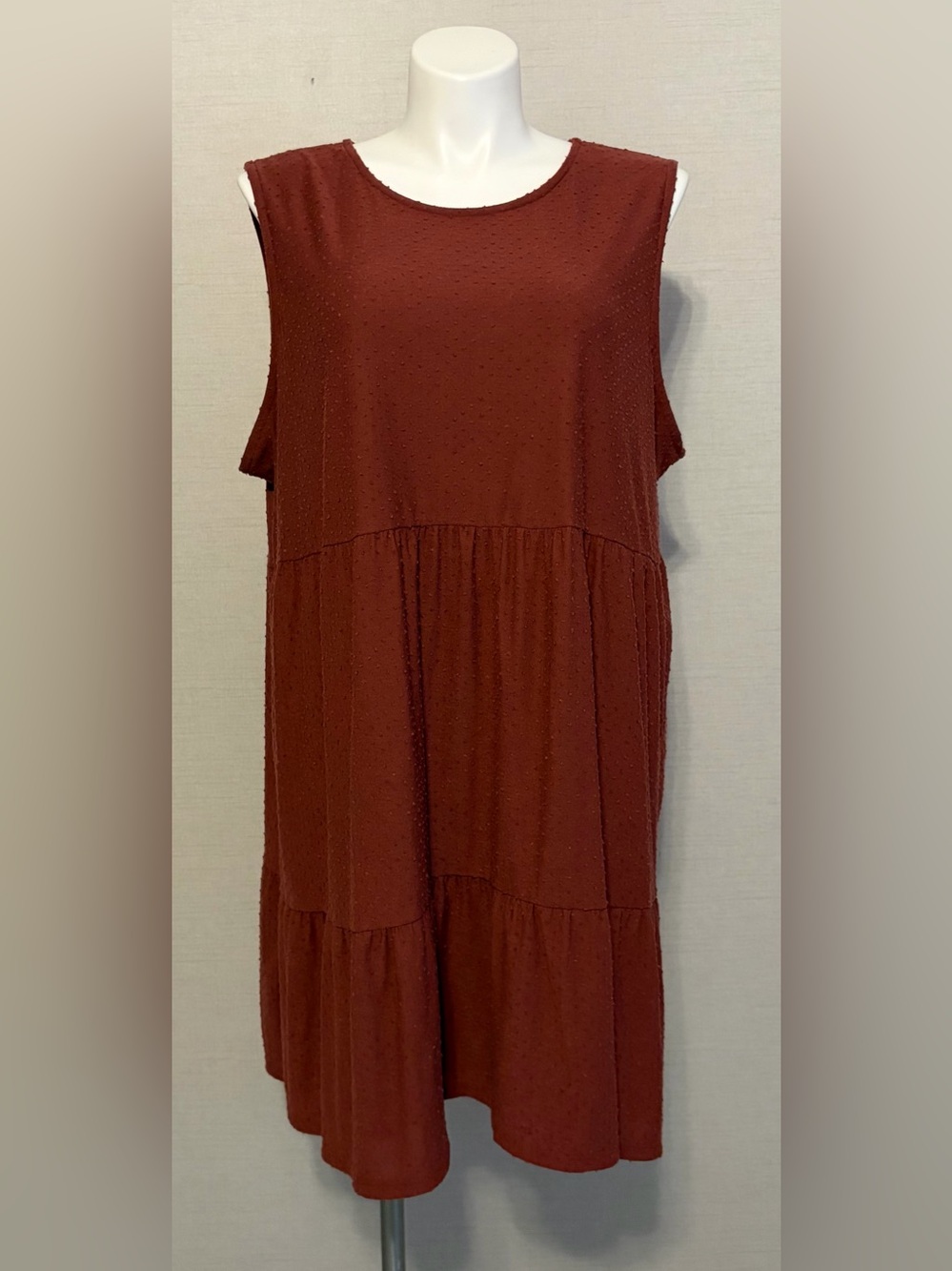 Women's Size 3X Tiered Maurice’s Sleeveless Dress
